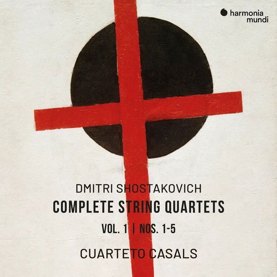 Cover for Cuarteto Casals · Dmitri Shostakovich: Complete String Quartets Vol.1, Nr. 1-5 (CD) (2024)