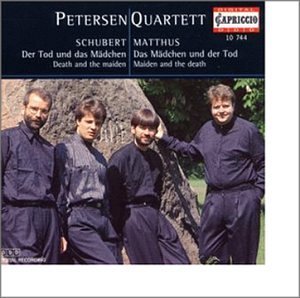 * SCHUBERT: Tod u.d. Mädchen - Petersen Quartett - Musik - Capriccio - 4006408107446 - 15. September 2008