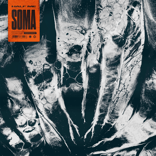 Cover for Half Me · Soma (Orange / Red Marbled) (LP) (2023)