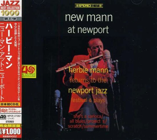 Cover for Herbie Mann · New Mann at Newport (CD) [Remastered edition] (2013)