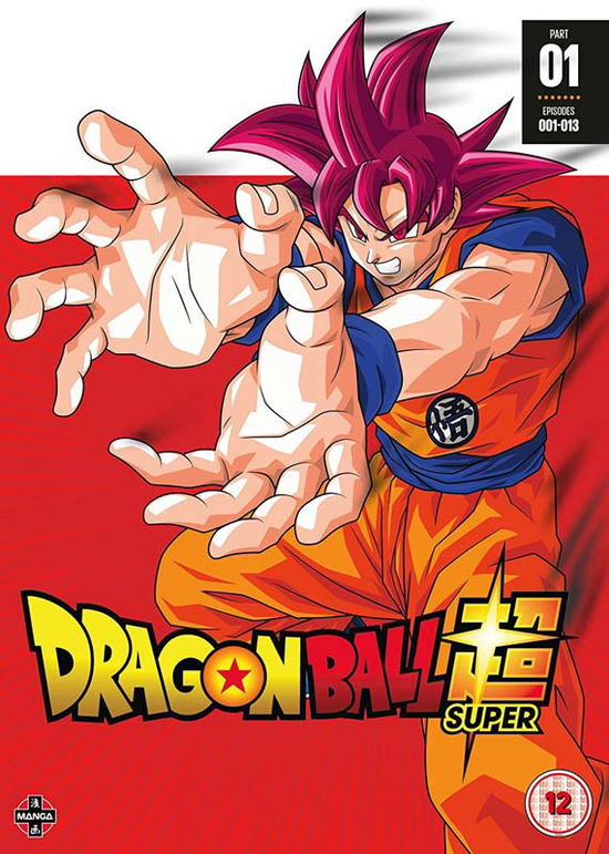 Dragon Ball Super Part 1 (Episodes 1-13) -  - Elokuva - MANGA ENTERTAINMENT - 5022366585446 - maanantai 30. lokakuuta 2017