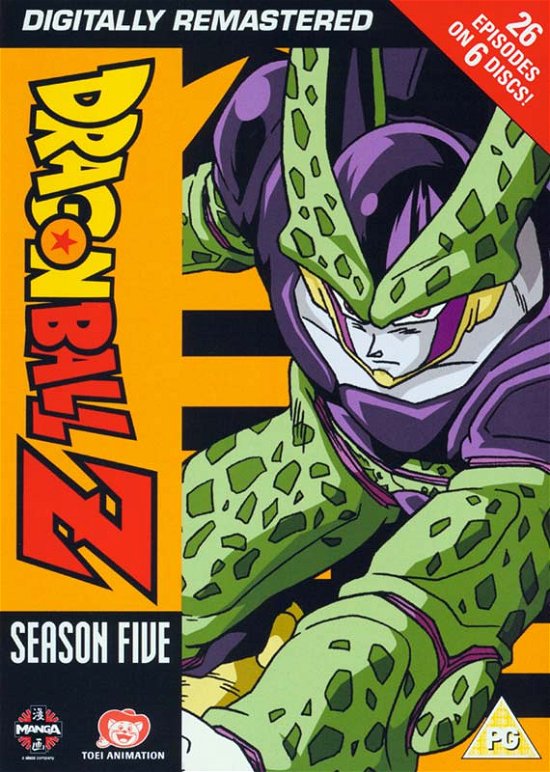 Cover for Dragon Ball Z - Season 5 · Dragon Ball Z Season 5 (Episodes 140 to 165) (DVD) (2013)