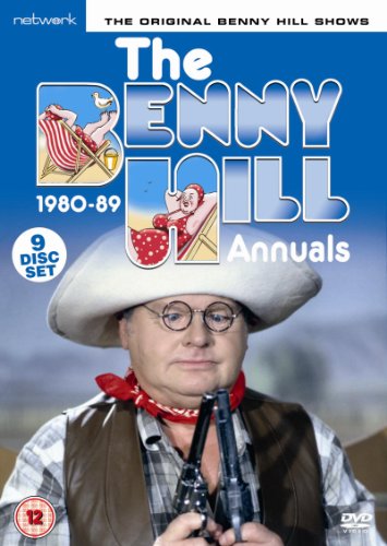 Cover for Benny Hill Annuals 19801989 · Benny Hill Annuals 1980 to 1989 (DVD) (2010)