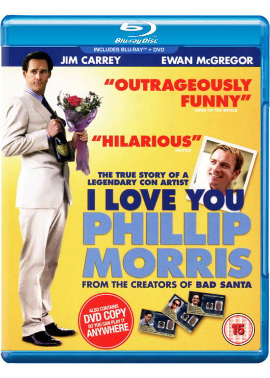 Cover for I Love You Phillip Morris Blu- · I Love You Phillip Morris (Blu-ray) (2010)