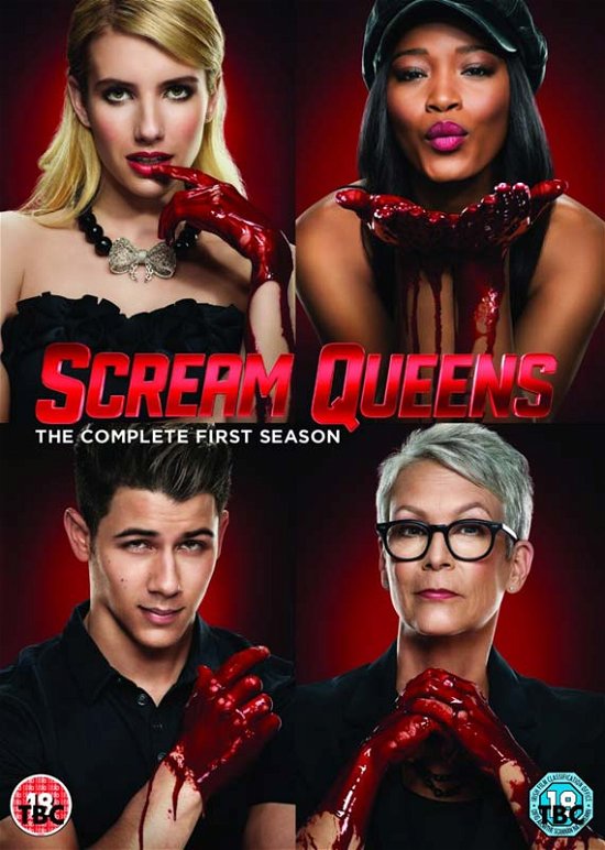 Cover for Scream Queens The Complete First Season (DVD) (2016)