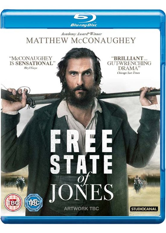 Cover for Free State of Jones · Free State Of Jones (Blu-ray) (2017)