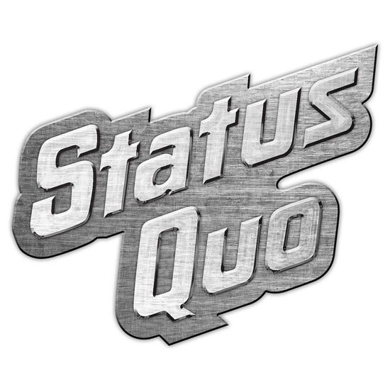 Status Quo Pin Badge: Logo (Die-Cast Relief) - Status Quo - Merchandise - PHD - 5055339794446 - October 28, 2019