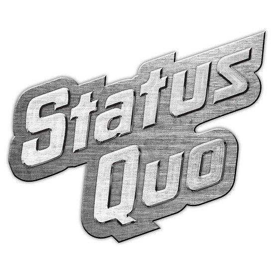 Cover for Status Quo · Status Quo Pin Badge: Logo (Die-Cast Relief) (Anstecker) [Metallic edition] (2019)