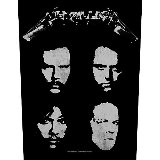 Metallica Back Patch: Black Album - Metallica - Merchandise -  - 5056365714446 - 
