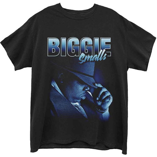 Biggie Smalls Unisex T-Shirt: Hat - Biggie Smalls - Merchandise -  - 5056368614446 - 