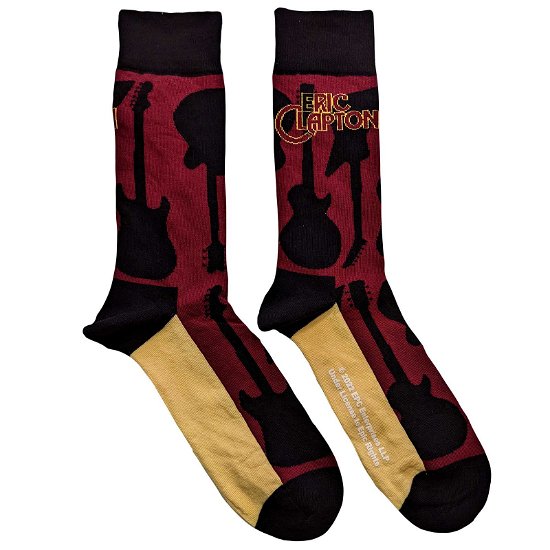 Eric Clapton Unisex Ankle Socks: Guitars (UK Size 7 - 11) - Eric Clapton - Marchandise -  - 5056561044446 - 