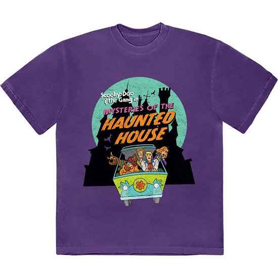 Scooby Doo Unisex T-Shirt: Haunted House - Scooby Doo - Produtos -  - 5056737249446 - 