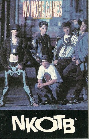 Cover for New Kids On The Block · No More Games:The Remix Album (Kassette)