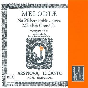 Cover for Melodies for the Polish Psalter: Psalms / Various (CD) (2001)