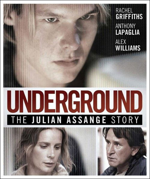 Cover for Underground - the Julian Assan (Blu-Ray) (2016)