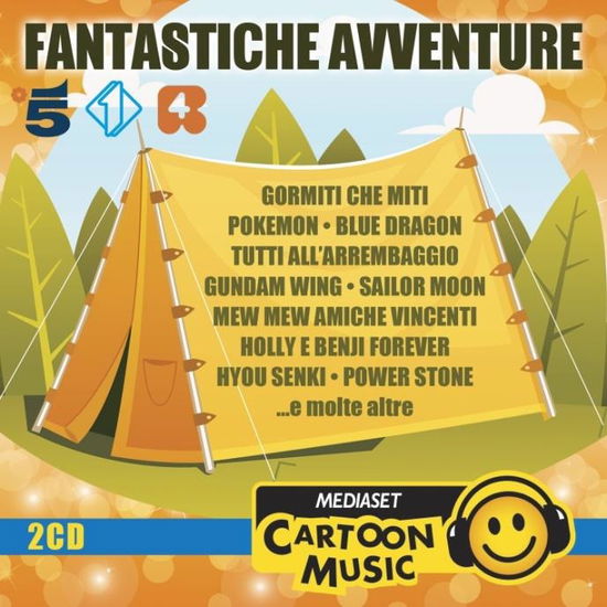 Cover for Aa.vv. · Cartoon Music Mediaset - Fantastiche Avventure (CD) (2017)