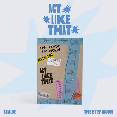 Cover for Genblue · Act Like That (Płyta CD/Gadżety) (2025)