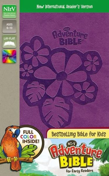 NIrV, Adventure Bible for Early Readers, Leathersoft, Purple, Full Color - Adventure Bible - Lawrence O Richards - Böcker - Zondervan - 9780310727446 - 24 juni 2014