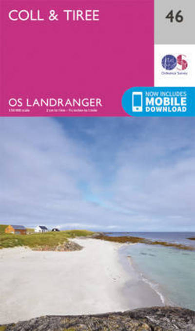 Coll & Tiree - OS Landranger Map - Ordnance Survey - Books - Ordnance Survey - 9780319261446 - February 24, 2016