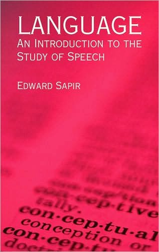 Cover for Edward Sapir · Language: An Introduction to the Study of Speech - Dover Language Guides (Paperback Book) (2004)