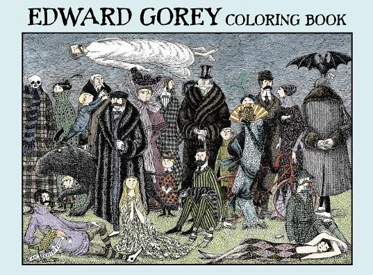 Edward Gorey Coloring Book - Edward Gorey - Livros - Pomegranate Communications Inc,US - 9780764979446 - 15 de junho de 2017