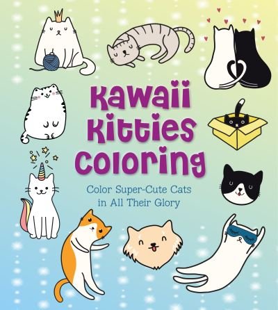 Editors of Chartwell Books · Kawaii Kitties Coloring: Color Super-Cute Cats in All Their Glory - Creative Coloring (Paperback Book) (2021)
