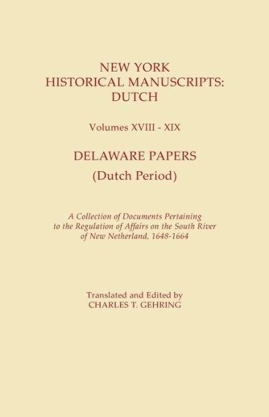 Cover for Gehring · New York Historical Manuscripts (Inbunden Bok) (2005)
