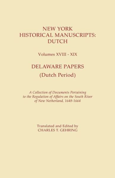 Cover for Gehring · New York Historical Manuscripts (Inbunden Bok) (2005)