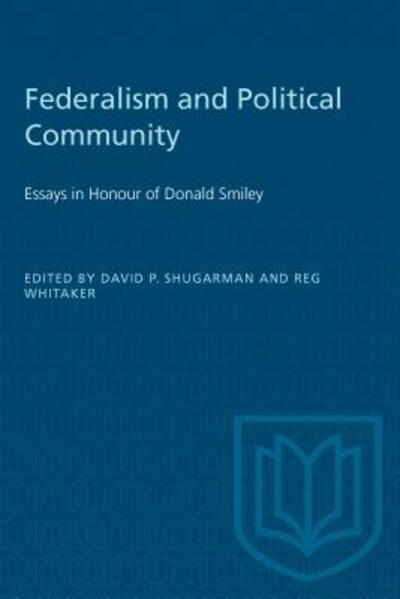 Cover for David Shugarman · Federalism and Political Community (Paperback Book) (1990)