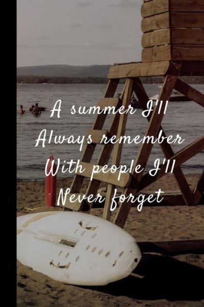 Cover for Wild Journals · A Summer I'll Always Remember With People I'll Never Forget (Paperback Book) (2019)