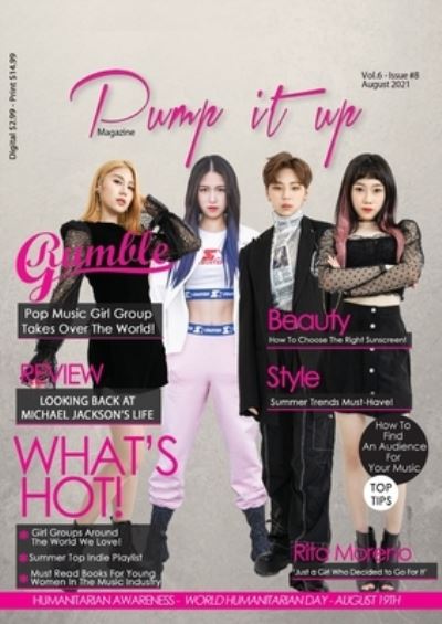 Cover for Anissa Boudjaoui · Pump it up Magazine - K-Pop Sensation RUMBLE G - August 2021 (Paperback Book) (2021)