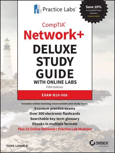 CompTIA Network+ Deluxe Study Guide with Online Labs: Exam N10-008 - Todd Lammle - Libros - John Wiley & Sons Inc - 9781119813446 - 20 de diciembre de 2021