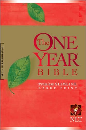 Cover for Tyndale · The One Year Bible (Taschenbuch) [Large type / large print edition] (2021)