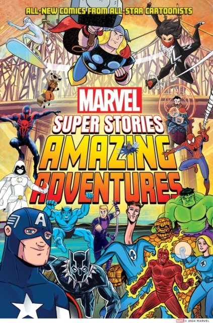 Cover for Marvel Marvel Entertainment · Amazing Adventures (Marvel Super Stories Book #2) - Marvel Super Stories (Hardcover Book) (2024)