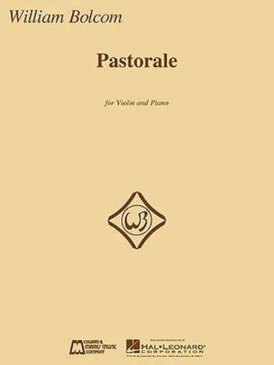 Cover for William Bolcom · Pastorale (Paperback Book) (2010)