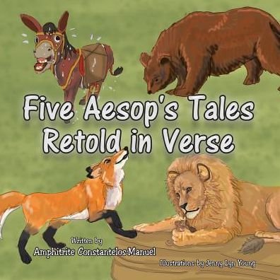 Cover for Amphitrite Constantelos-manuel · Five Aesop's Tales Retold in Verse (Pocketbok) (2014)