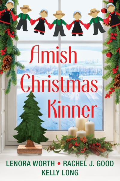 Cover for Lenora Worth · Amish Christmas Kinner (Paperback Bog) (2023)