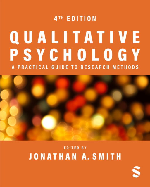 Cover for Qualitative Psychology: A Practical Guide to Research Methods (Paperback Book) [4 Revised edition] (2024)