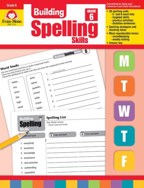 Cover for Martha Cheney · Building Spelling Skills, Grade 6 (Paperback Book) (2002)