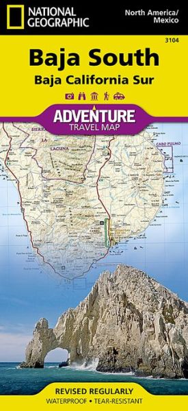 Cover for National Geographic Maps · Baja California, South, Mexico: Travel Maps International Adventure Map (Map) (2009)