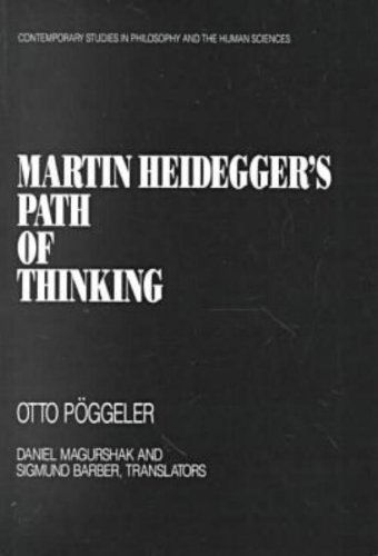 Cover for Otto Poggeler · Martin Heidegger's Path of Thinking (Paperback Book) (1989)