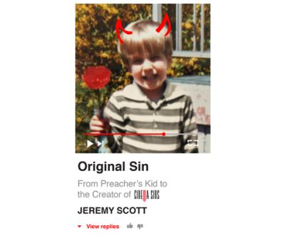 Cover for Jeremy Scott · Original Sin (CD) (2021)