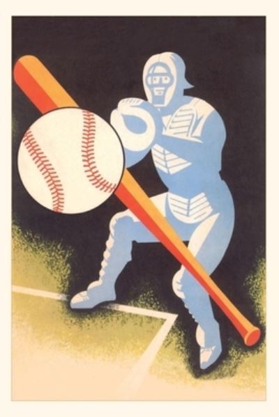 Cover for Found Image Press · Vintage Journal Baseball, Bat, Catcher (Book) (2022)