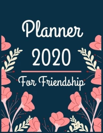 Cover for Aj Books Gallery · Planner 2020 for friendship (Pocketbok) (2019)