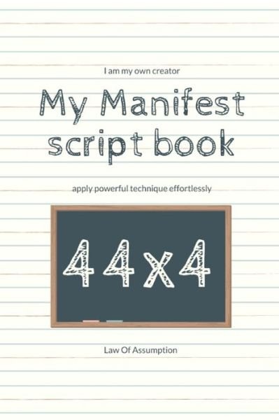 Cover for H Y W · My Manifest script book 44x4 (Paperback Bog) (2019)