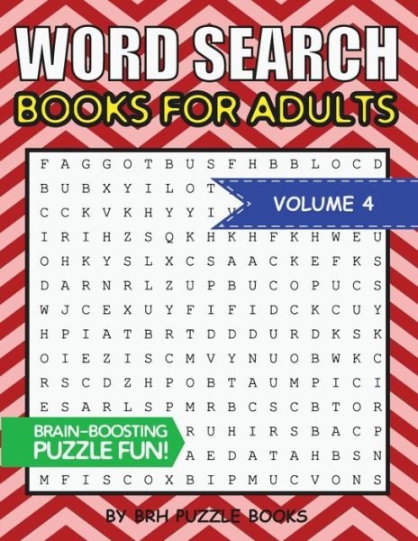 Word Search Books For Adults - Brh Puzzle Books - Books - Independently Published - 9781700451446 - October 17, 2019