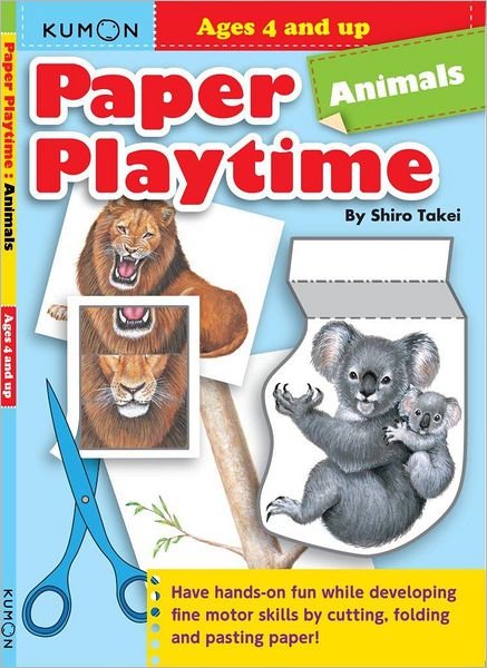 Cover for Kumon · Paper Playtime: Animals (Paperback Book) (2012)