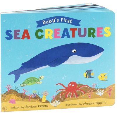 Cover for Saviour Pirotta · Sea Creatures - Baby's First (Board book) (2024)