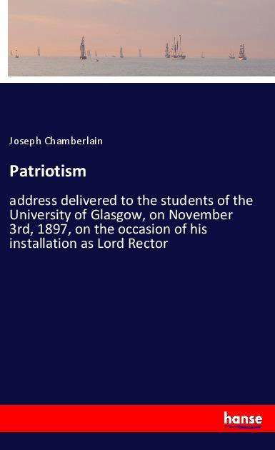 Cover for Chamberlain · Patriotism (Book)