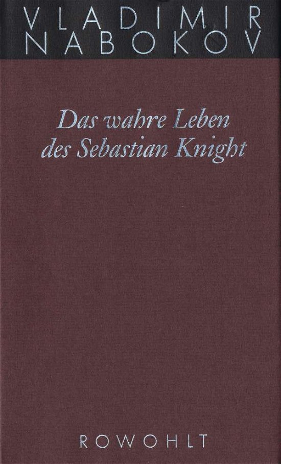 Cover for V. Nabokov · Wahre Leben d.Sebast.Knight (Bok)